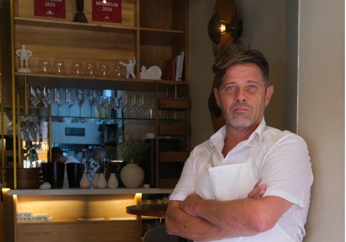 Emiliano Schobert, chef y propietario de Blossom, en Málaga