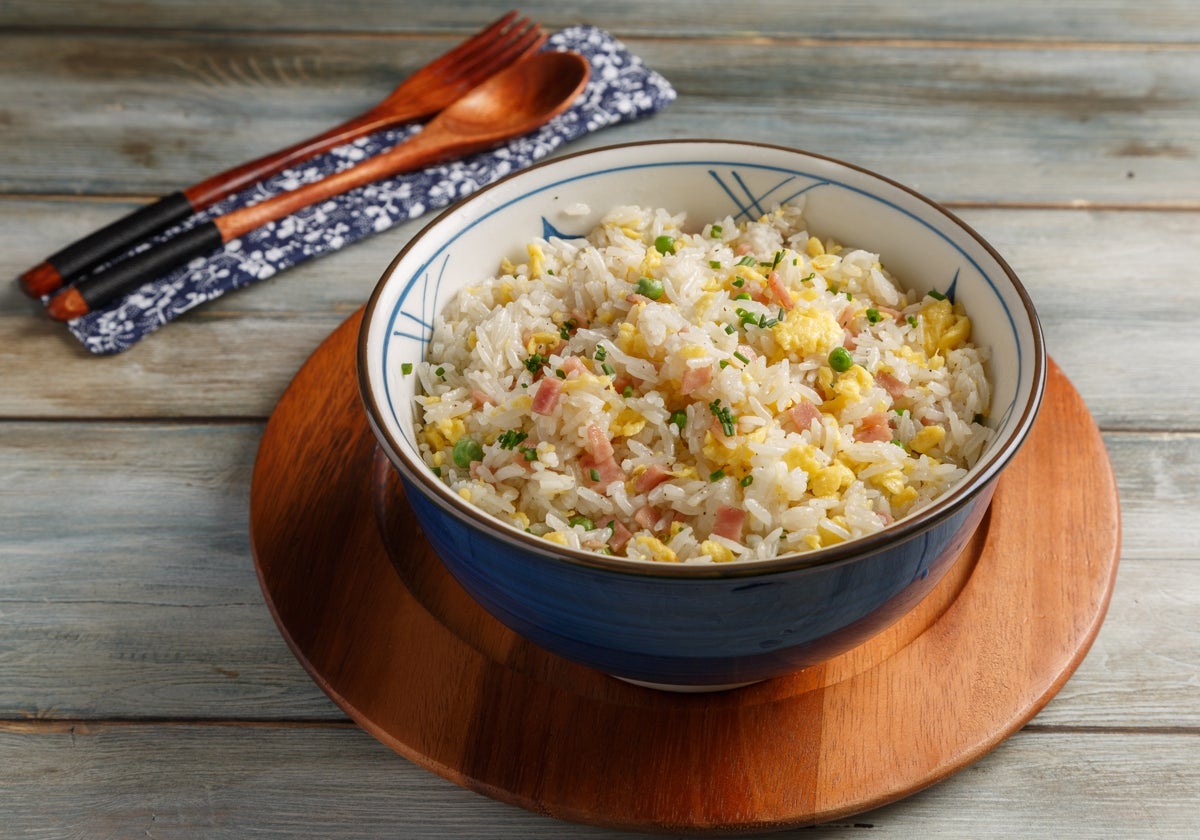 Gulas con arroz