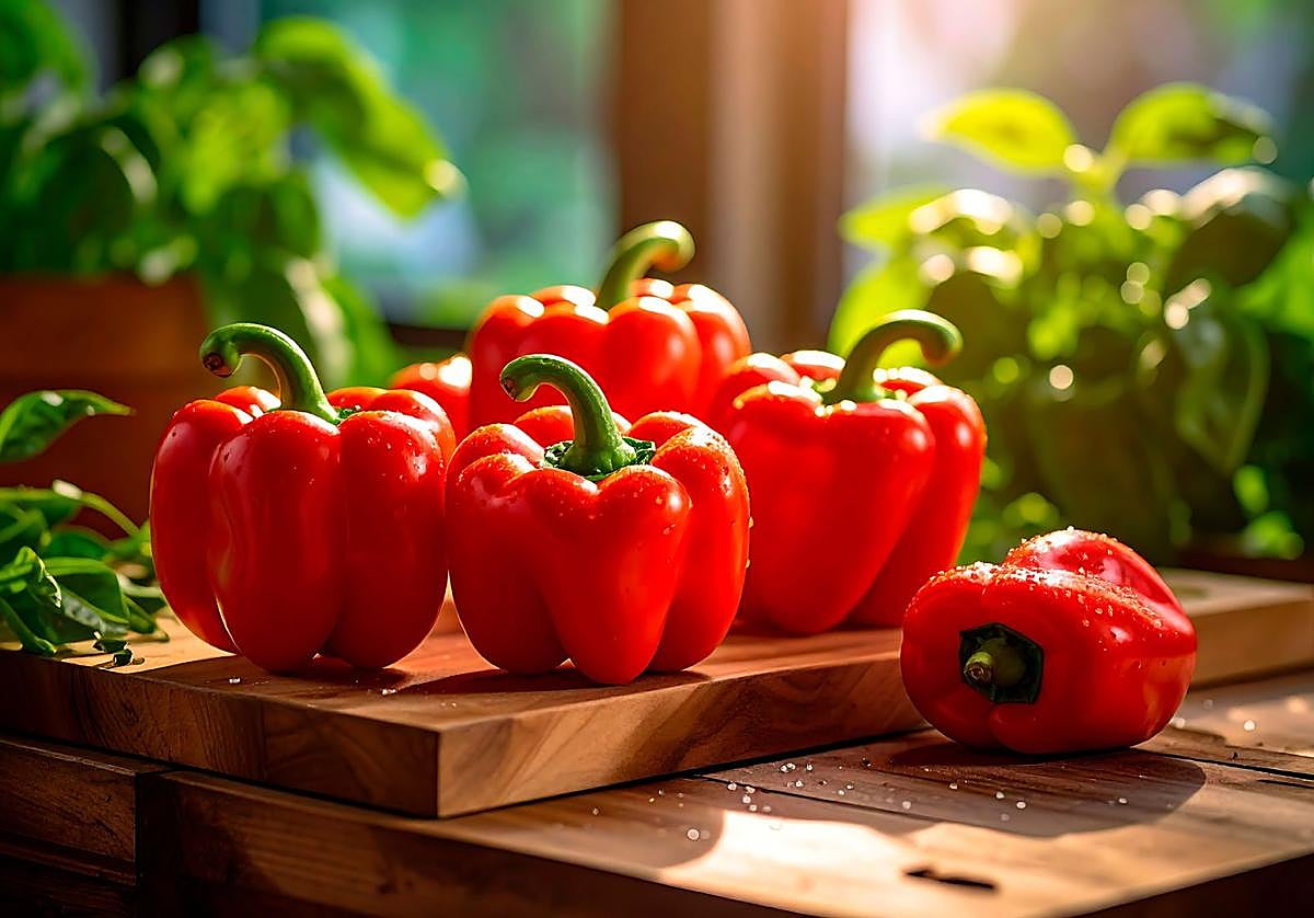 Pimientos rojos