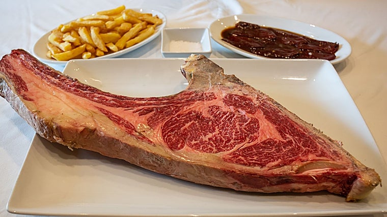 Una de las carnes de Venta El Carrito