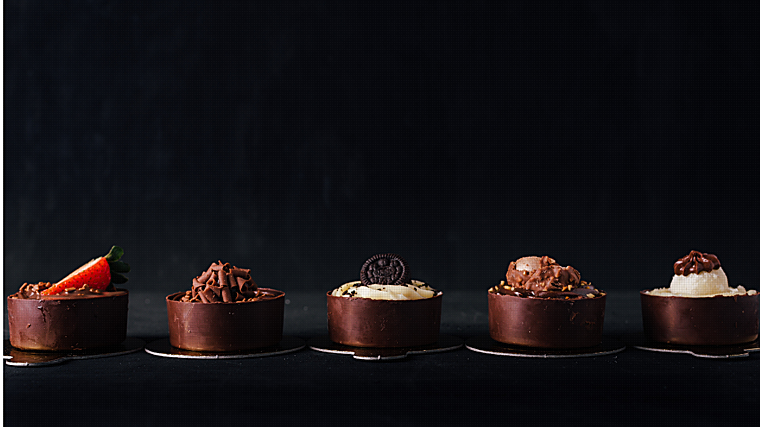 Postres de chocolate