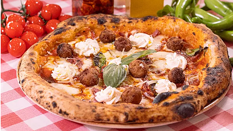 Pizza de Da Mimi en la zona de Teatinos, en Málaga