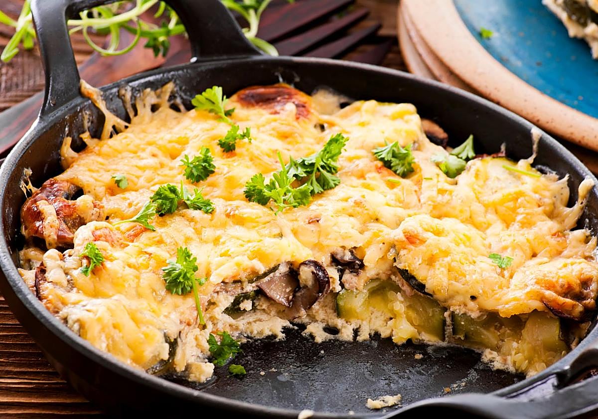 Este revuelto es un plato muy nutritivo y equilibrado