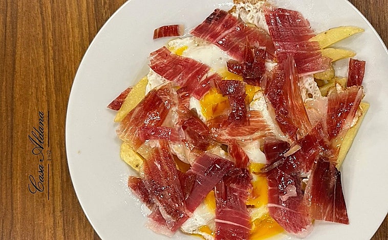 Imagen principal - Platos de la carta de Casa Aldana