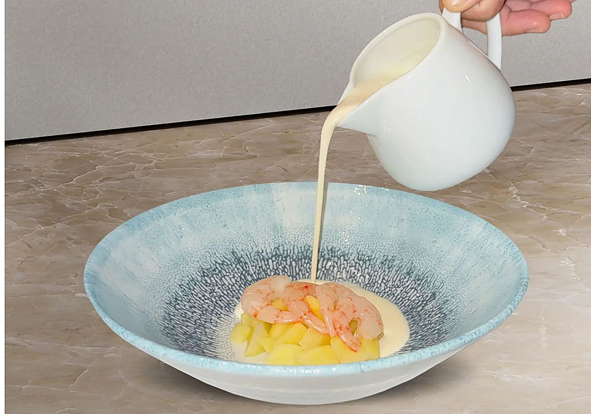 Gazpachuelo de Eme de Mariano, en Málaga, ganador del pasado Salón Gourmets de Madrid