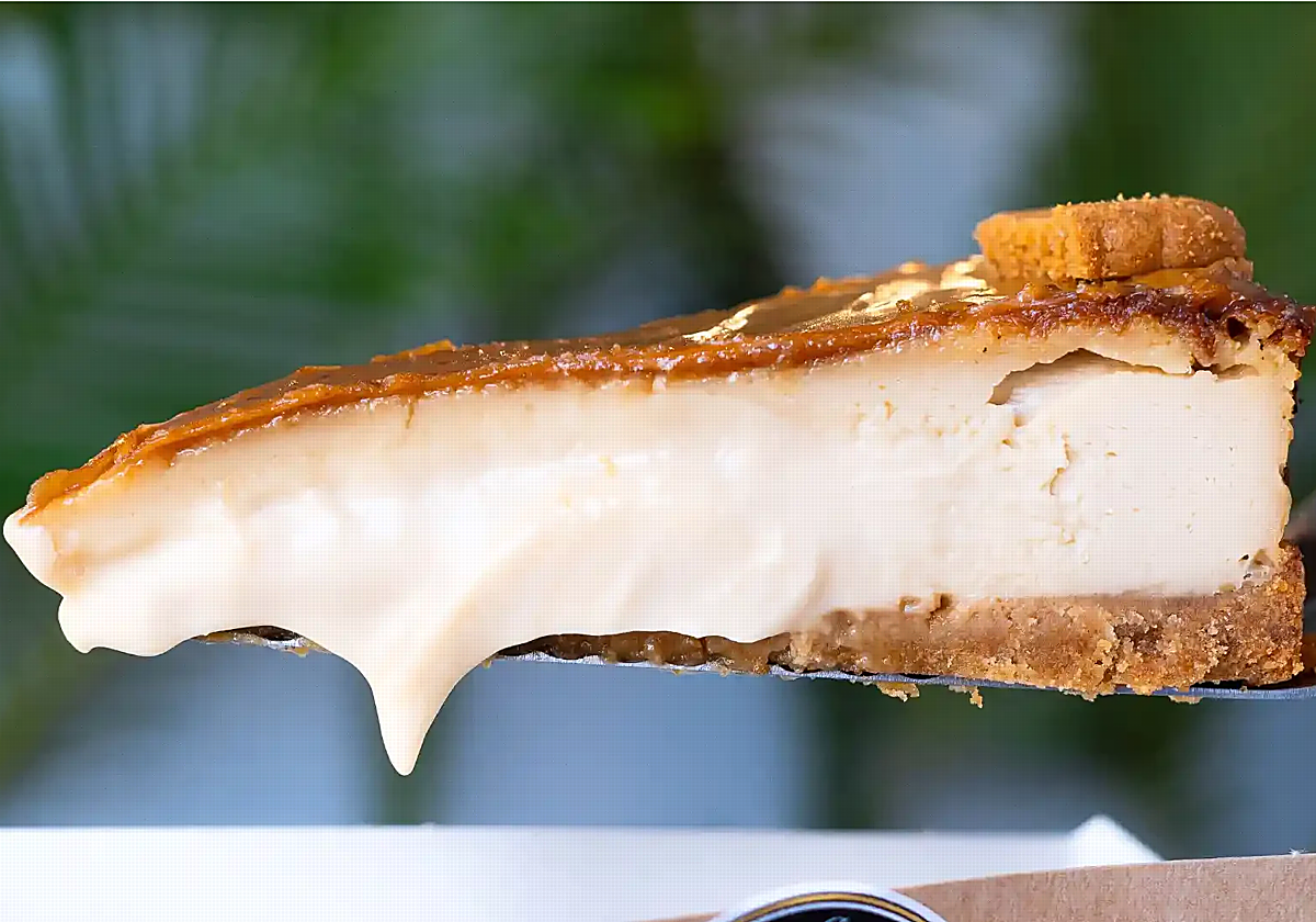 Tarta de queso de Lotus de La Cheesquería