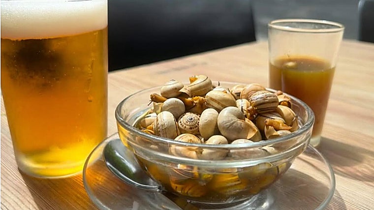 Caracoles de Cervecería La Tiza en Los Bermejales