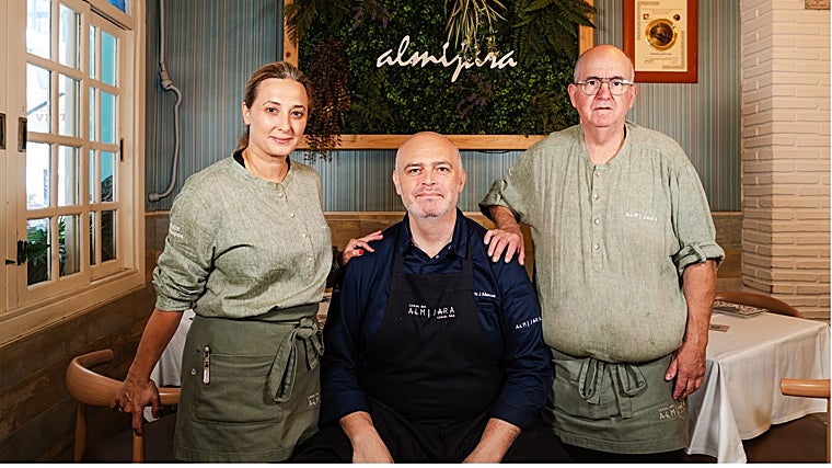 Vanesa Moreno, José Andres Jiménez y Lucas Molina