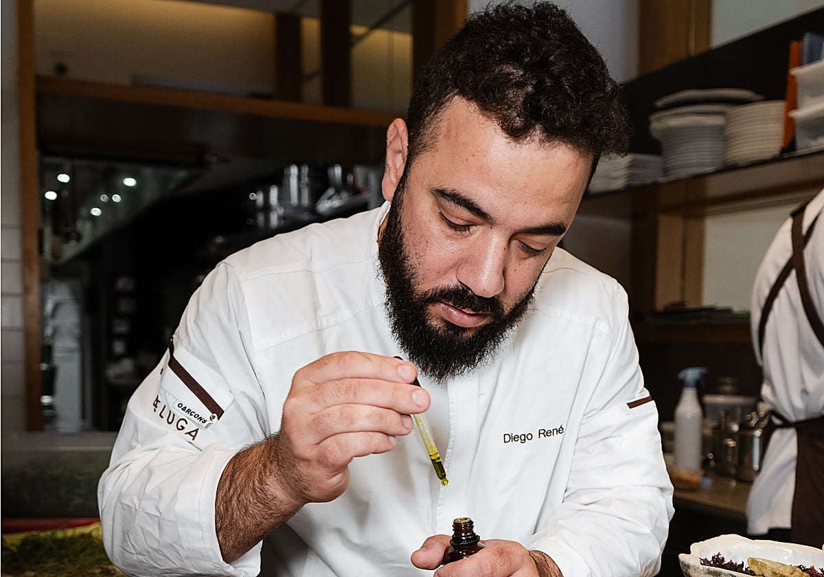 Diego René, cocinero y propietario Beluga, Kraken, Cambara, Pez Wanda, Salao, Barlovento, La Tasquita de En Medio y ahora, El Tabernillas
