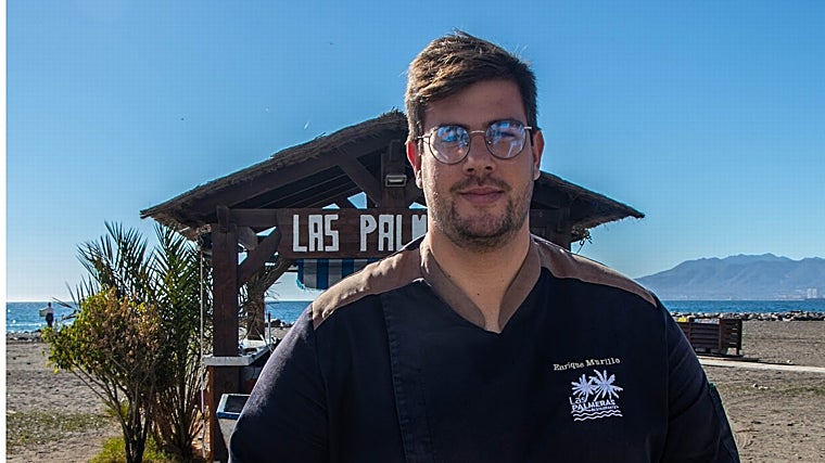 Enrique Murillo, al frente de Las Palmeras en Pedregalejo