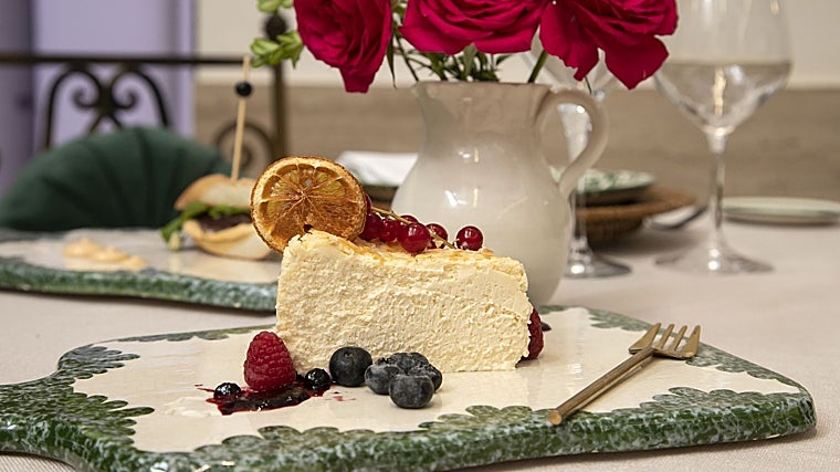 La suculenta tarta de queso de El Horno de Mel