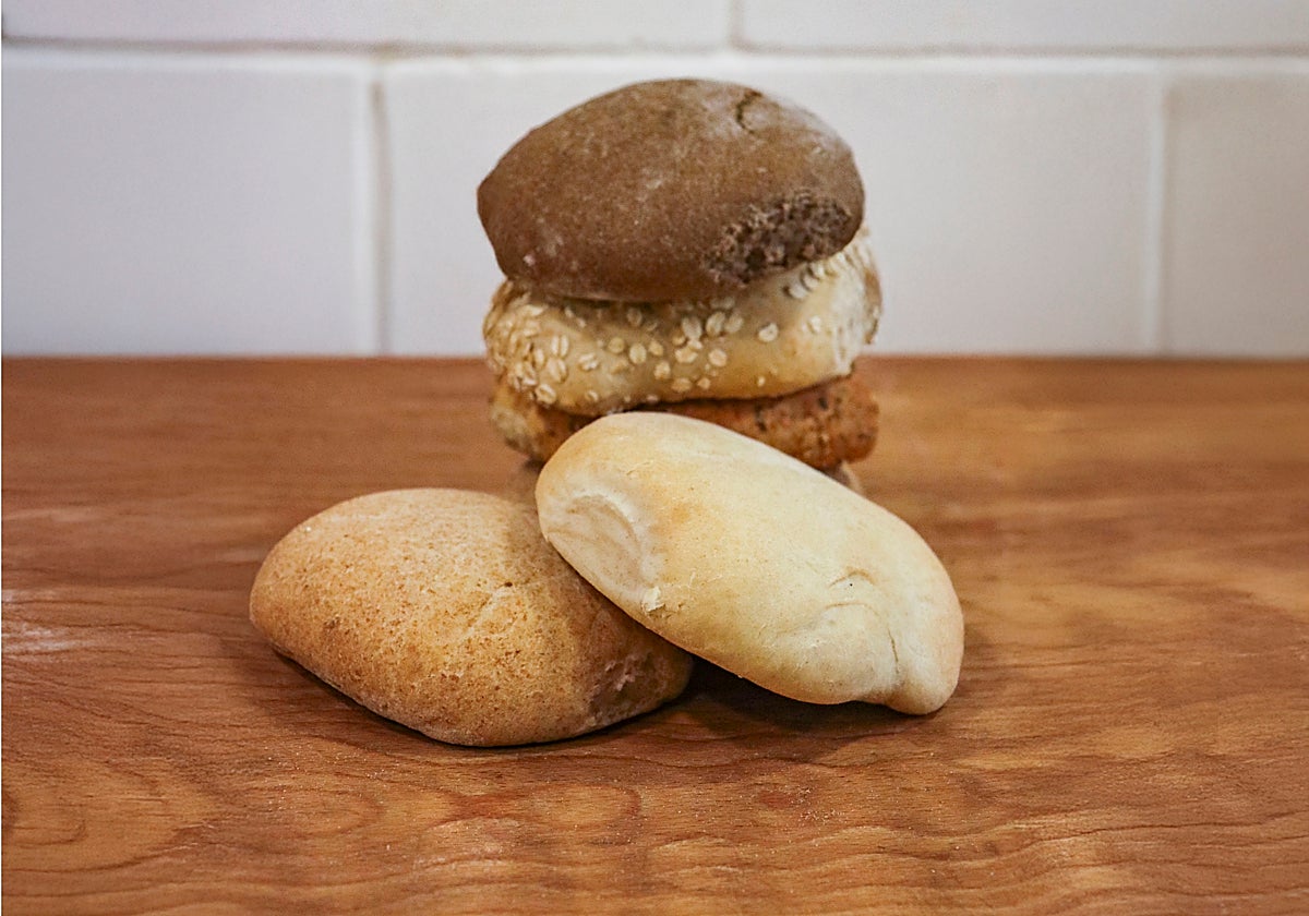 Molletes variados de La Esencia elaborados con harinas ecológicas