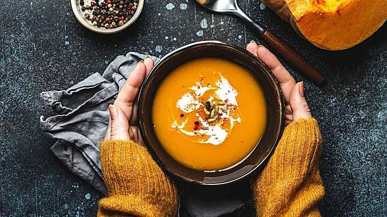 Crema de calabaza en Thermomix