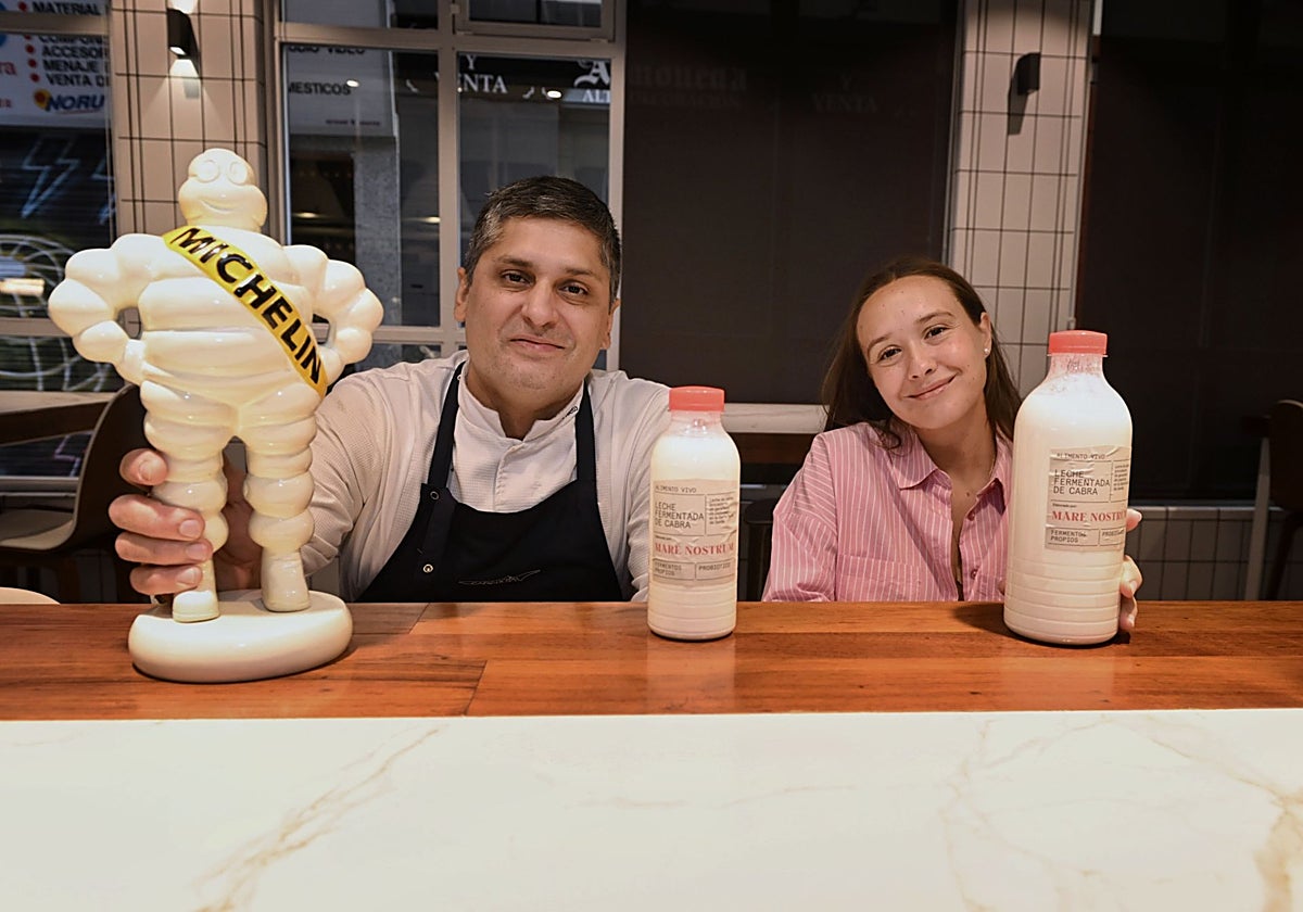 Marcos Nieto (Cañabota) y Claudia Orzáez (Mare Nostrum)