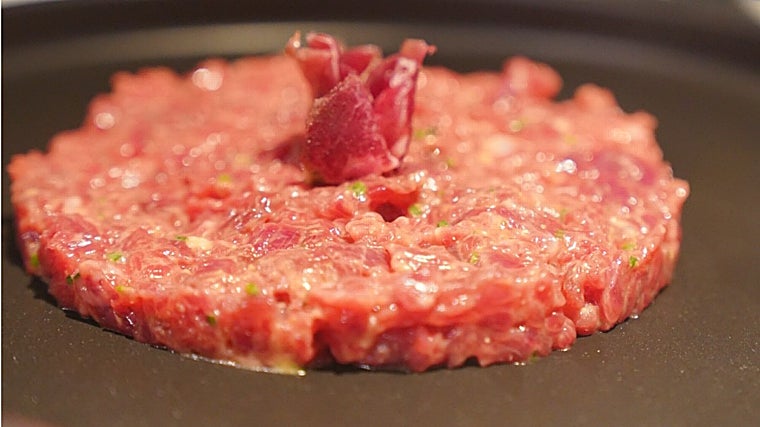 Steak tartar de Venta El carrito, en Alcalá de Guadaíra