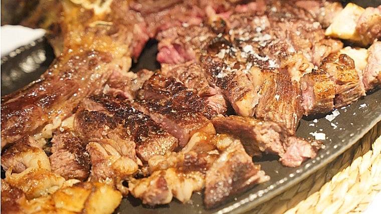 Chuleta de vaca vieja de El Carrito