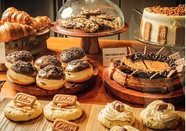 Piezas dulces de Bella Julieta, uno de nuestros recomendados para merendar en Málaga