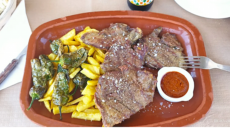 Las carnes a la brasa son uno de sus puntos fuertes