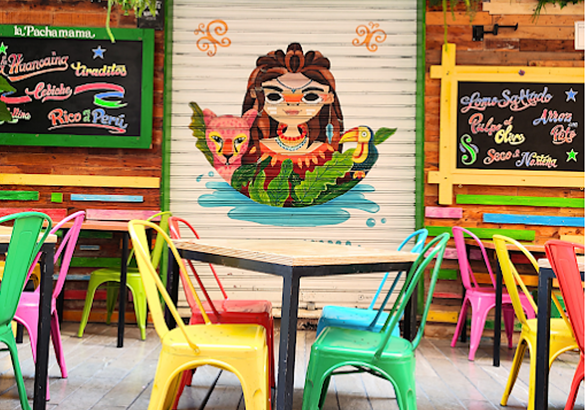 El restaurante peruano La Pachamama ha cerrado este lunes en el centro de Málaga