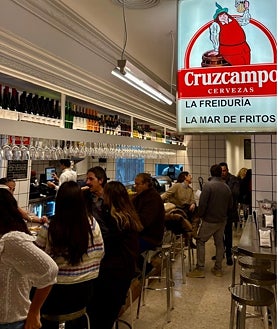 Secondary image 2 - Cooked seafood, canned food and interior of premises