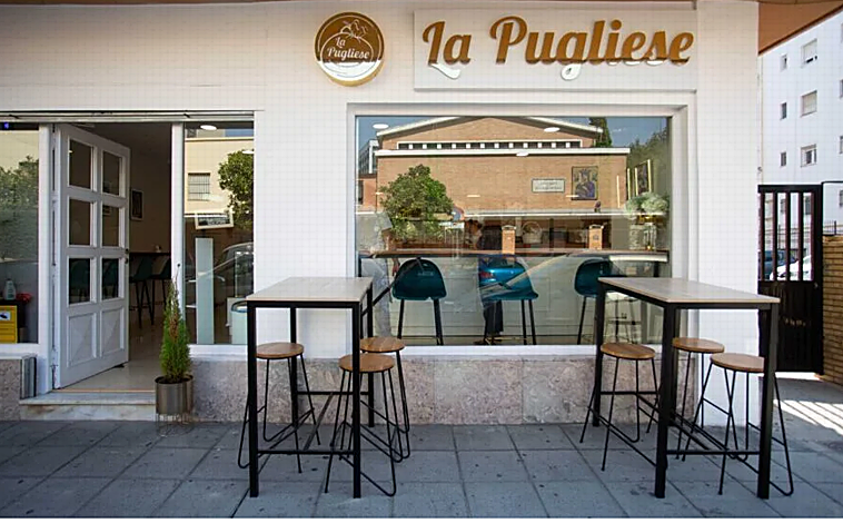 A imagem principal são imagens das instalações de La Pugliese na rua Espinosa e Carcel de Nervión.