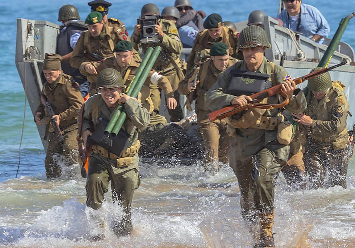 Recreación en Santander del Día-D.