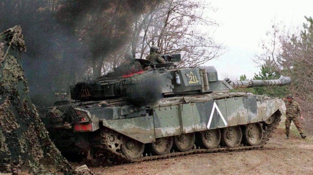 Tanque Challenger en 1999