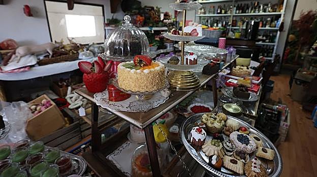 La sala de comida falsa del 'Antiguo rincón'