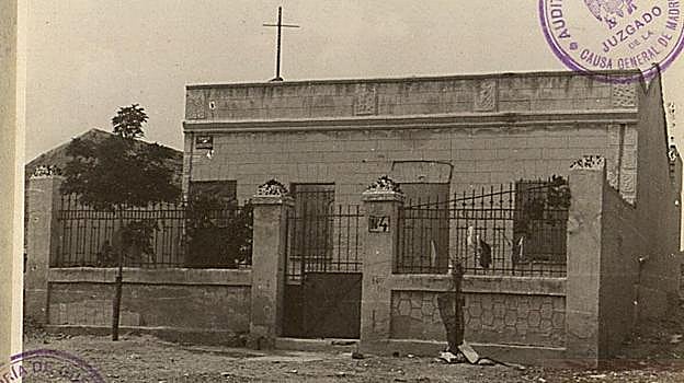 Hotelito de Usera donde eran llevadas las víctimas acaudaladas engañadas.