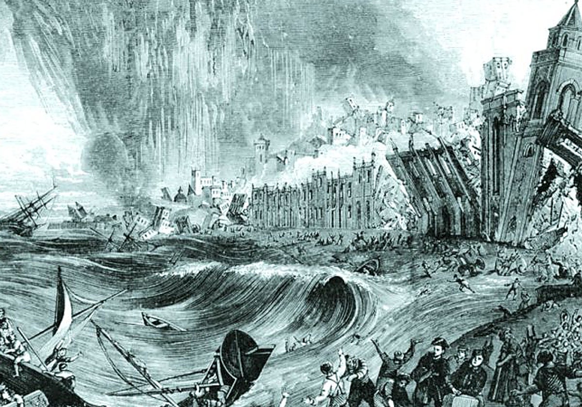 La gran ola de 1755: los testigos del tsunami que sumergió Cádiz y causó 2.000 muertos