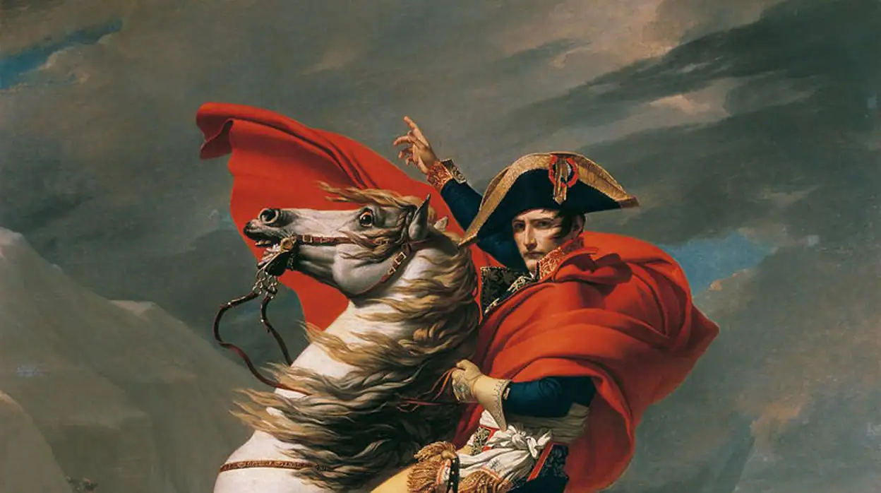 Napoleón Bonaparte, en Fontainebleau