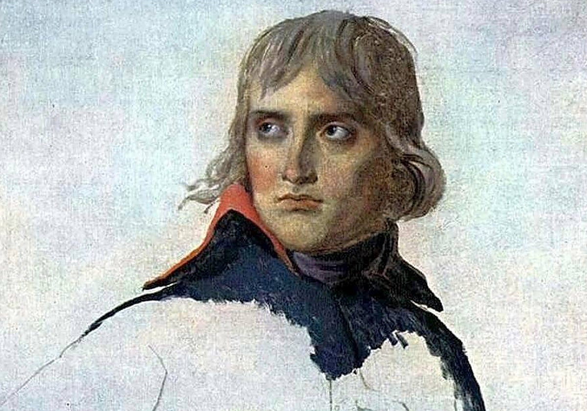 Retrato inacabado de Napoleón Bonaparte