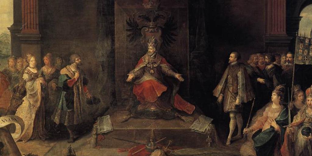 Habsburglar için destansı kökenleri icat eden geçmişin kaba tahrifatı