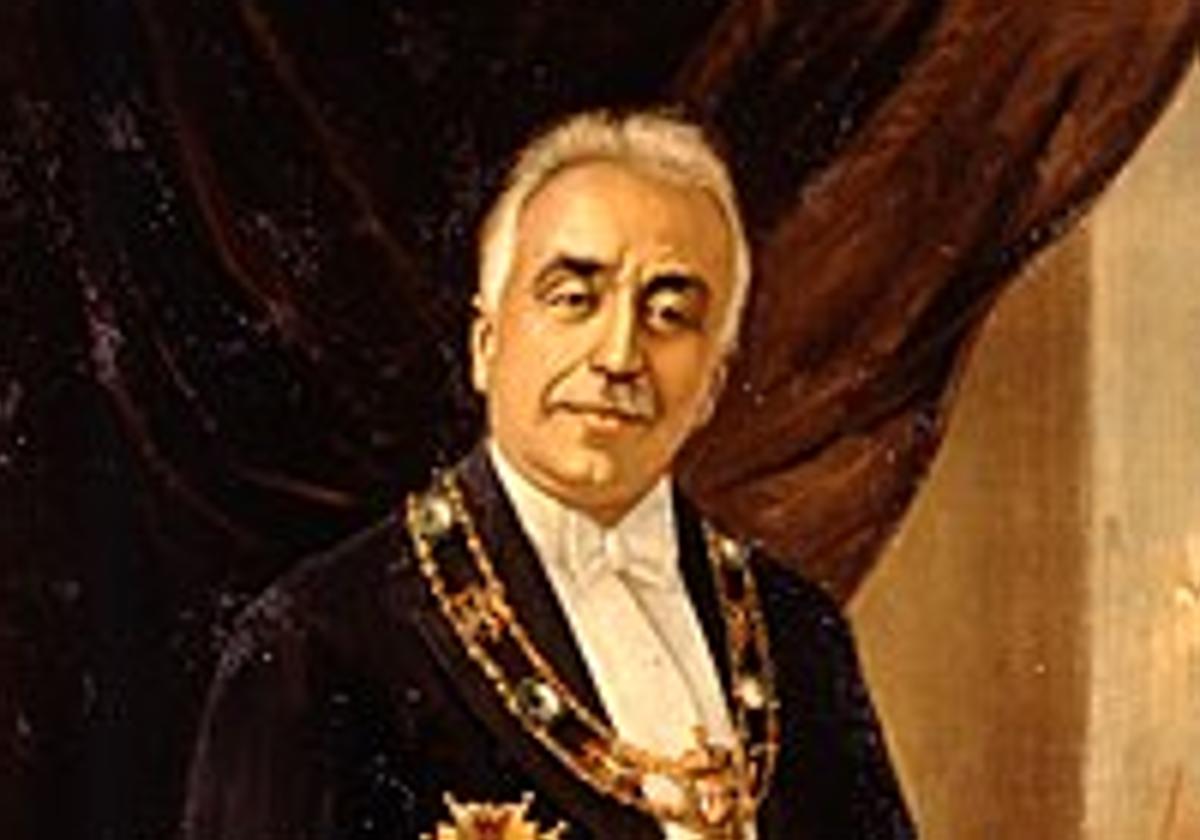 Retrato oficial de Alcalá Zamora como presidente de la República Española.