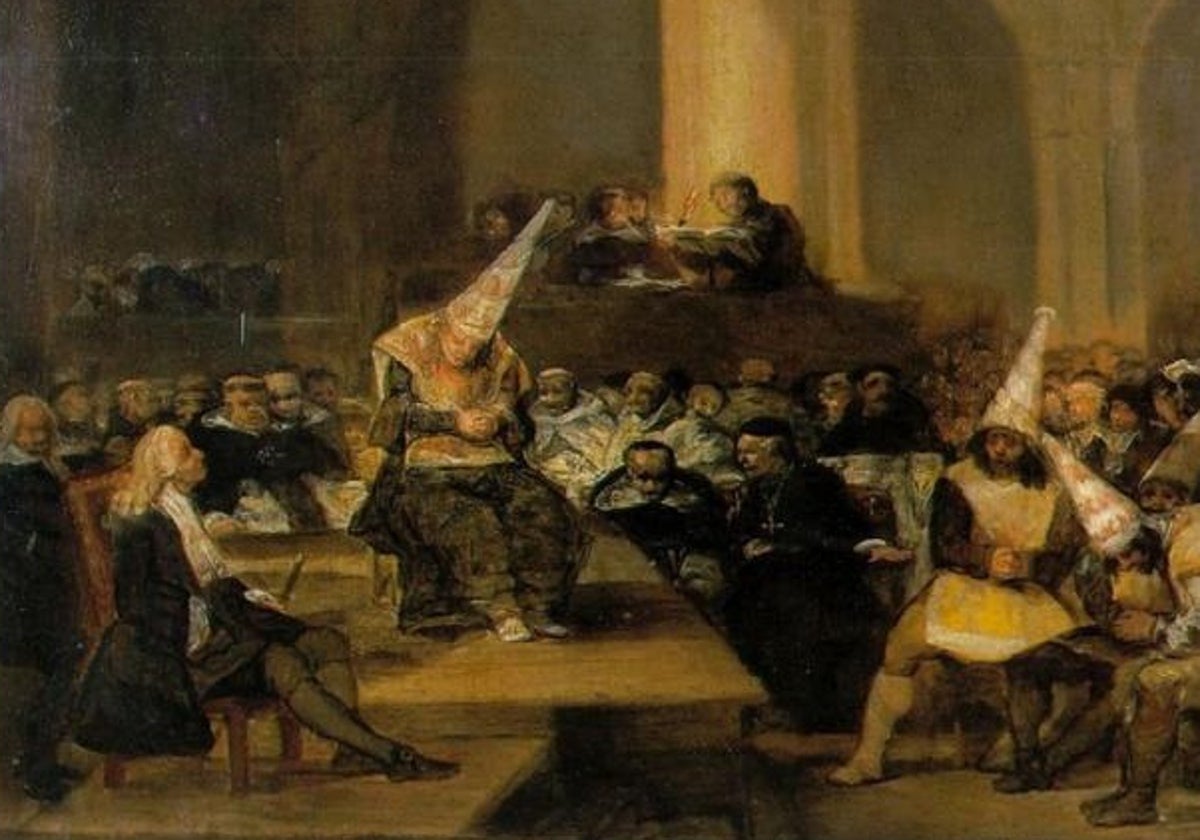 Auto de fe de la Inquisición, de Francisco de Goya