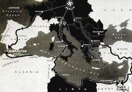 'Mapa de la Operación Félix'
