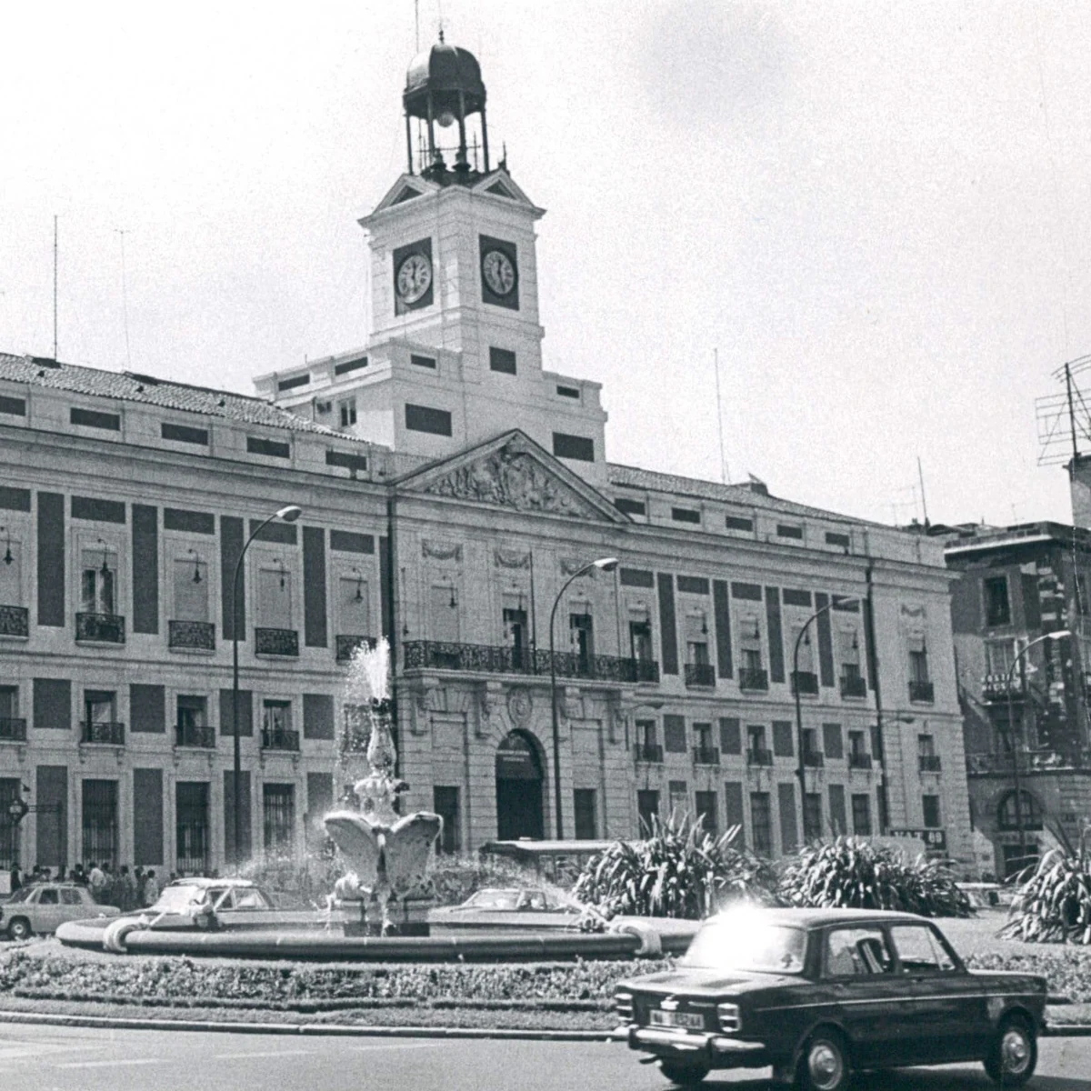 Real Casa de Correos de Madrid, en 1973