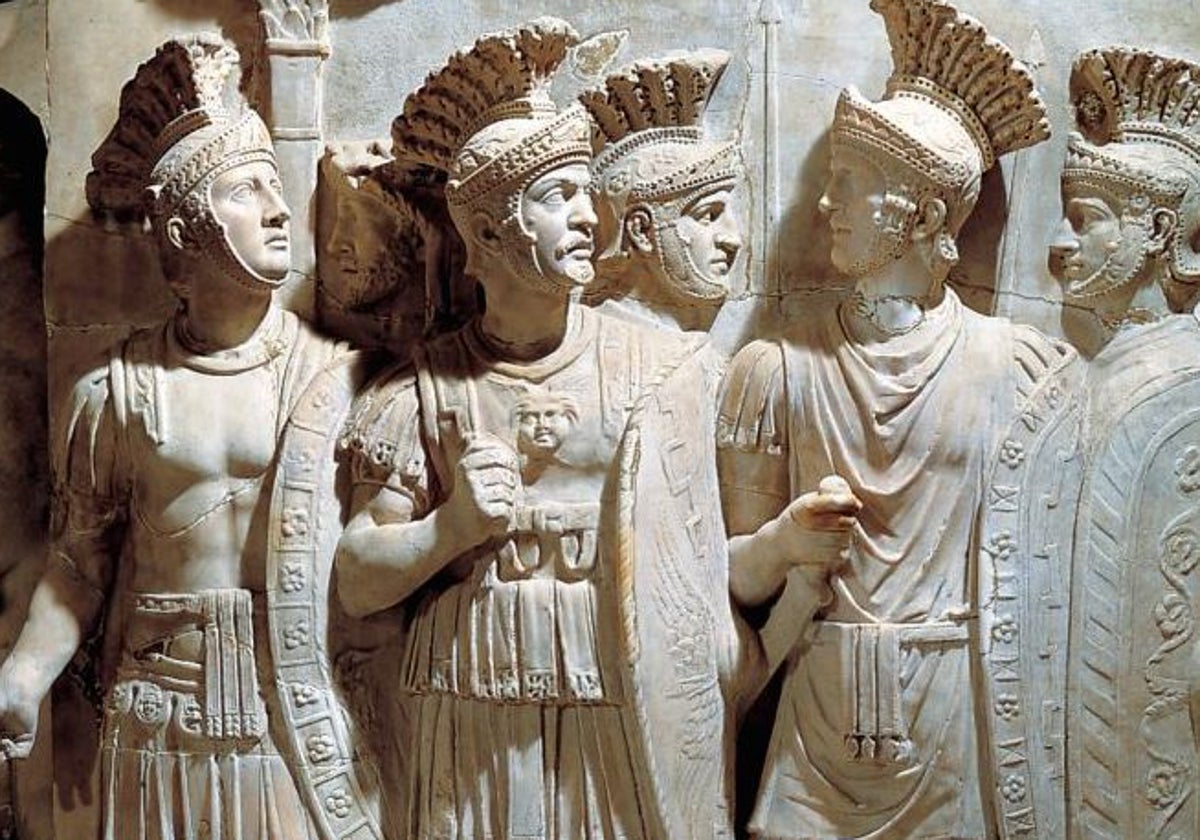 Relieve de los pretorianos del Museo del Louvre (París)