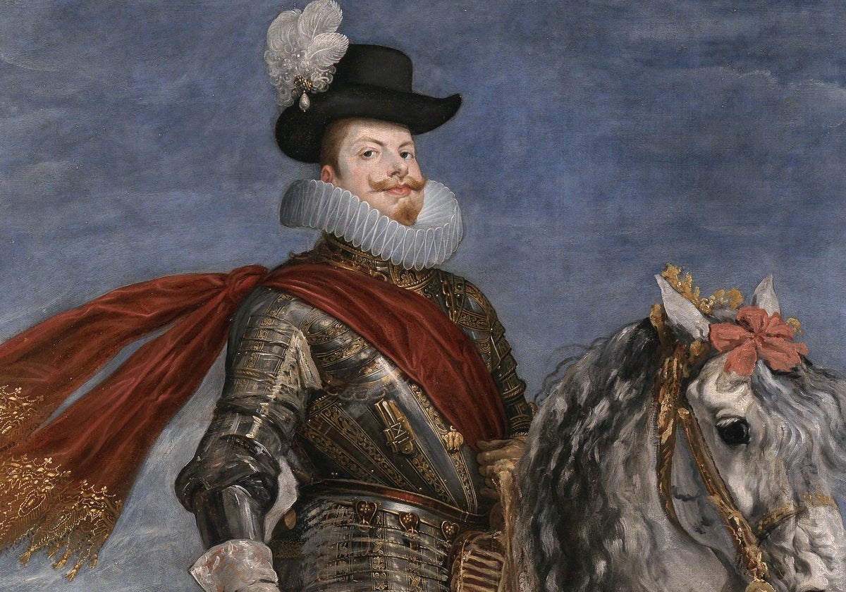 Retrato ecuestre del rey Felipe III de España (1578-1621)