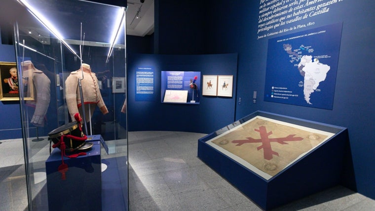 Espacio de la exposición dedicado a las emancipaciones