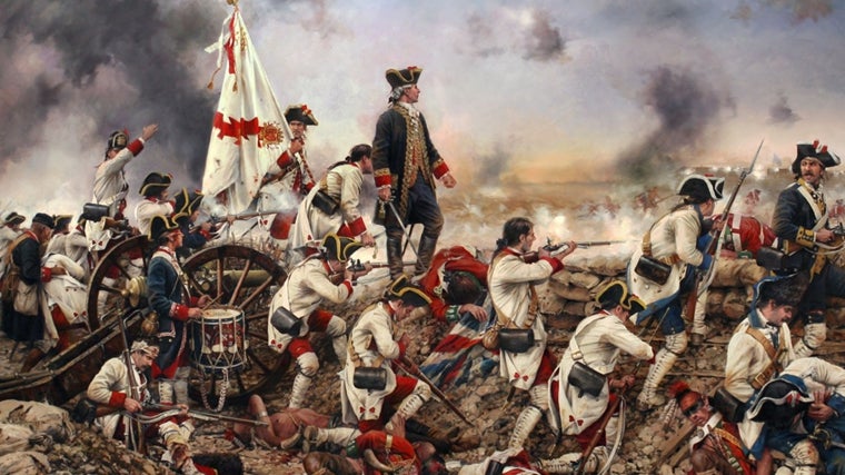 Por España y por el Rey, Gálvez en América, de Augusto Ferrer-Dalmau