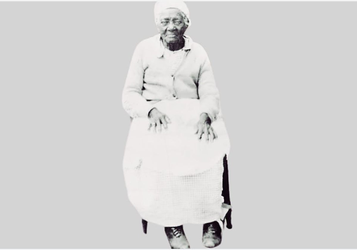 Una de las pocas fotografías que existen de una de las esclavas de la plantación Kingsley