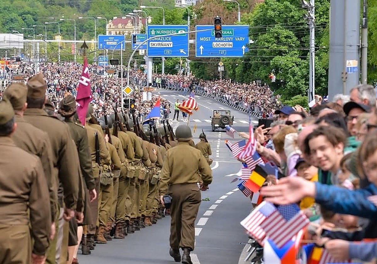 Desfile de los recreadores en Pilsen