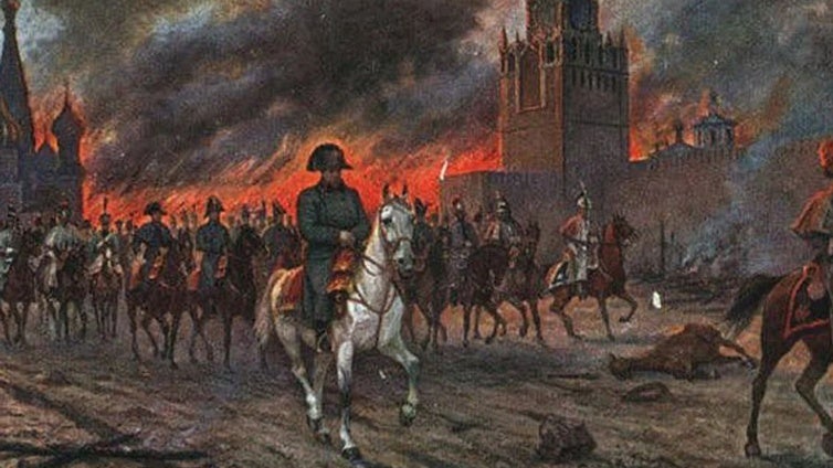 Hospitales, 30.000 carruajes y mucho lujo: así funcionaba la gigantesca ciudad móvil con la que Napoleón invadió Rusia