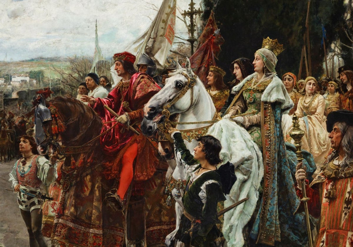 Rendición de Granada, de Francisco Pradilla y Ortiz