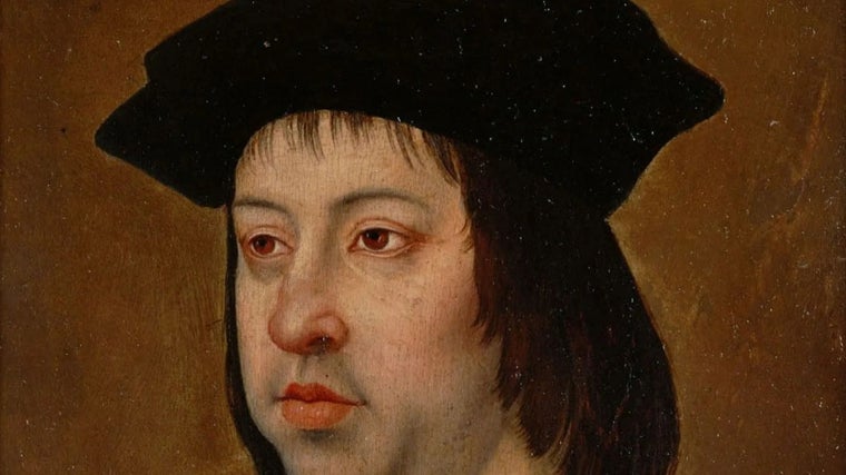 Retrato de Fernando el Católico del pintor flamenco Michel Sittow