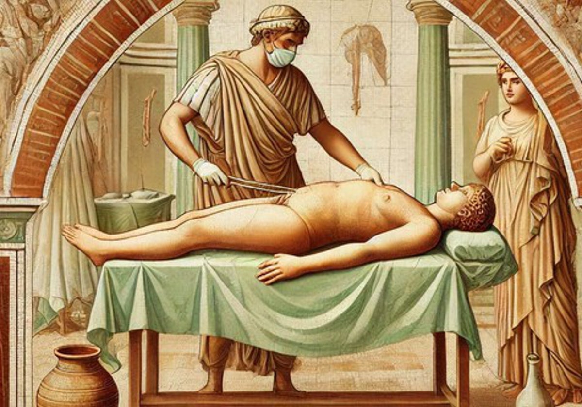Böylece obeziteyi sona erdirmek için antik Roma'da liposuction yaptılar