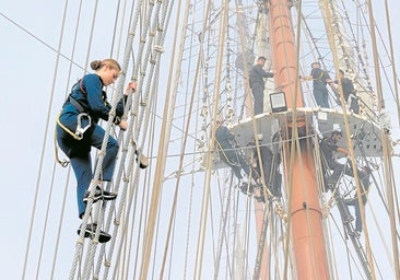 El tesoro de la Armada en el que la Princesa Leonor ha pasado medio año