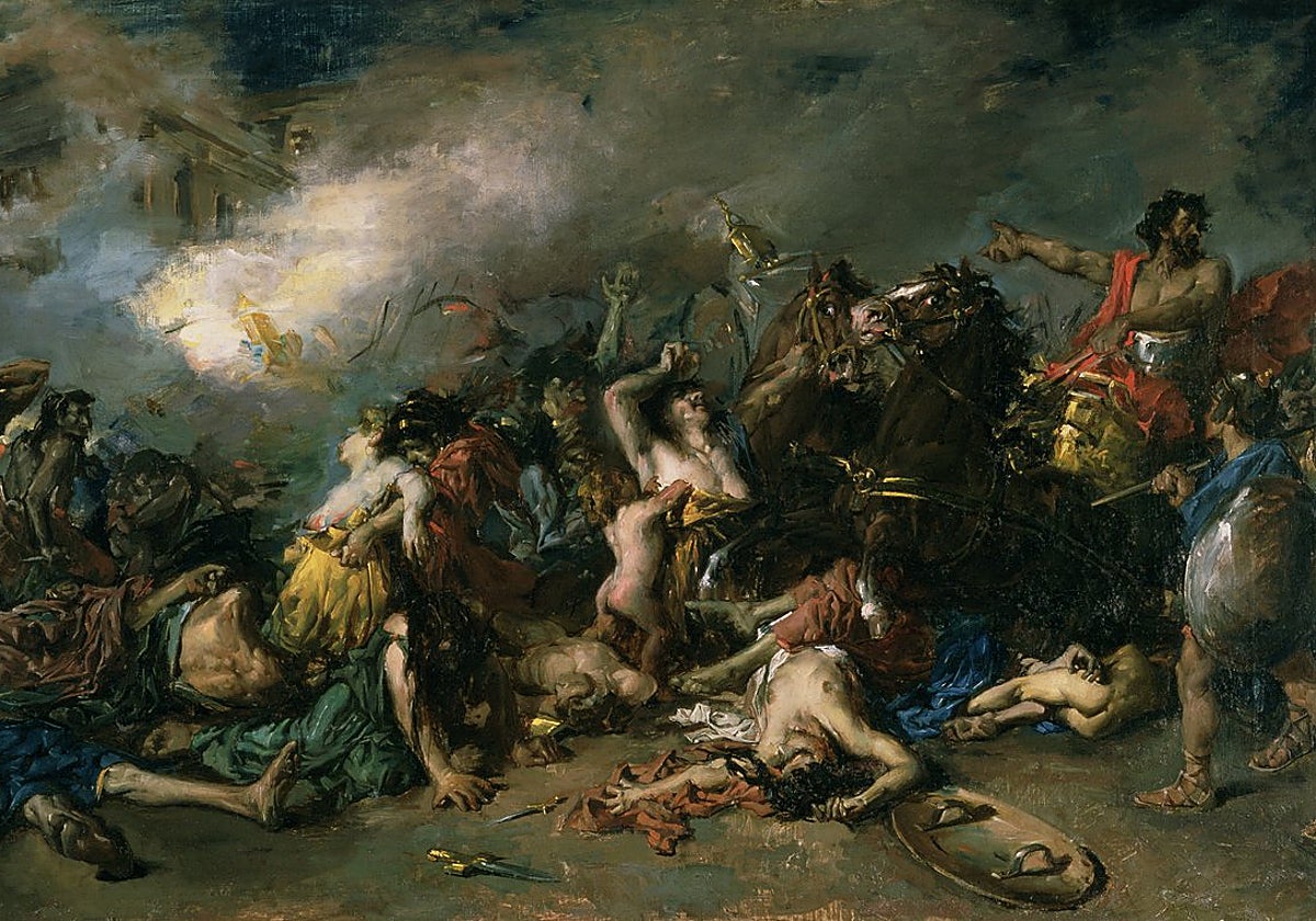 'El último día de Sagunto', realizado por Francisco Domingo Marqués