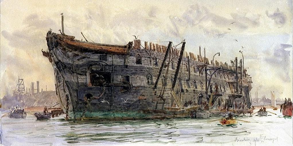 Los desconocidos «sepulcros flotantes» en los que España dejó morir a miles de soldados de Napoleón